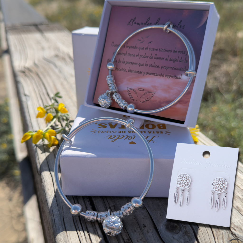 🎁(Pack 2 Pulseras) “Llamador de Ángeles” – Incluye Regalo