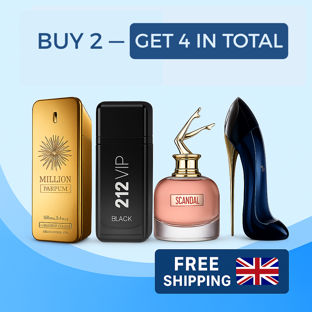 Limited Offer: 4 Imported Perfumes – 100 ml Each